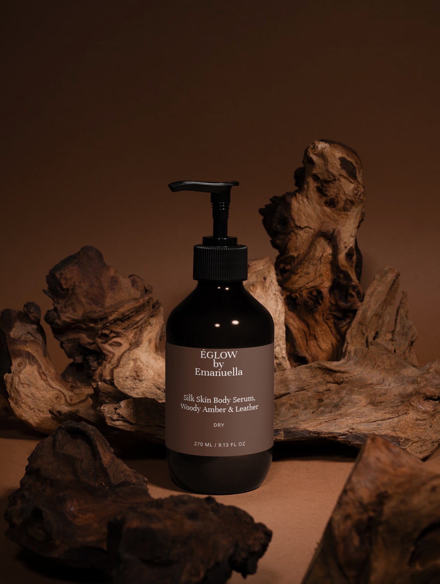 Silk Skin Body Serum, Woody Amber & Leather